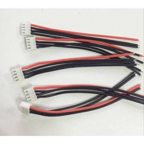5pcs/lot 2S 3S 4S 5S 6S Lipo Battery Balance Charger Cable IMAX B6 Connector Plug Wire Wholesale