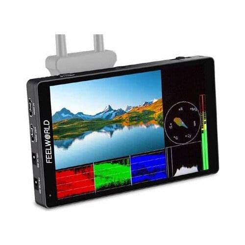 FEELWORLD F7 PRO 7 Inch 3D LUT Touch Screen DSLR Camera Field Director AC Monitor F970 External Power Install 4K HDMI IPS Panel