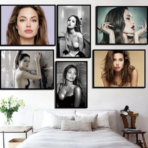 Diamond Painting Full Drill 5D DIY Diamond Embroidery SJolie Posters Pop Movie Stars Diamond Mosaic Rhinestone Art Home Decor