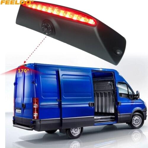 FEELDO Car Reverse Brake Light Backup Camera HD Rear View Camera for IVECO Daily 4 Gen 2011-2014 #5376