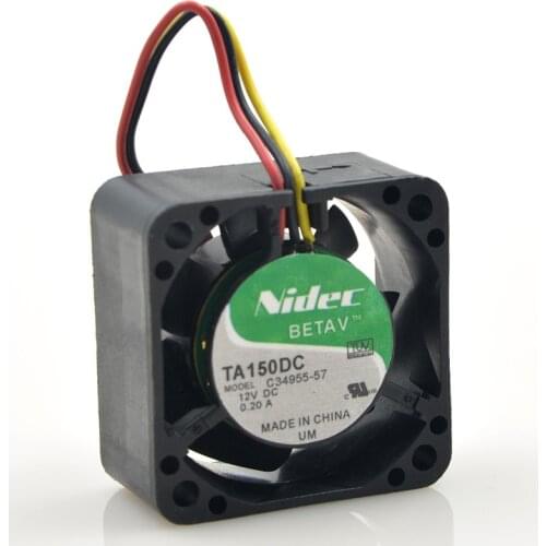 FOR NIDEC TA150DC C34955-57 4028 12V 0.29A Speed Measuring Fan Server cooling Fan