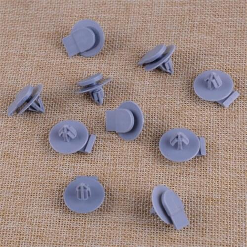 DWCX 10PCS Trim Panel Fender Flare Moulding Clips Retainer Fastener 07137073915 Fit For BMW Mini Cooper S 2002-2010 2011 2012