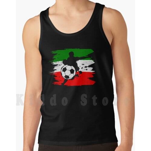 Italian Soccer Player Football Tank Tops Vest Sleeveless Soccer Footballer Football Team Football Game European Mr