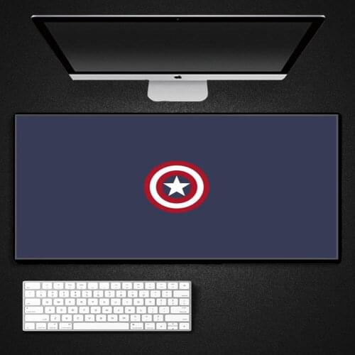 Captain America Spider-Man Iron Man Marvel Avengers Anime Pc carpet mouse pad mats gamer gaming accessories desk mat mousepad er