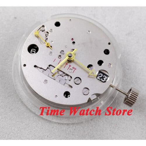 ST2533 small second date GMT power reserve mechanical automatic watch movement M9