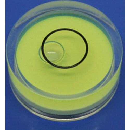 15mm * 6mm Spirit Level Bubble Frame Wall Foot Level Fitting Inclinometer Bubble Level Circular Nivel Burbuja Free Shipping