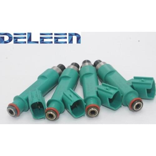 Deleen 4x High impedance Fuel Injector 23250-0h030 For T oyota Car Accessories