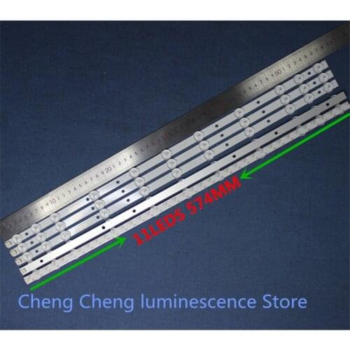 15PCS 11 LEDs 575mm New Original LED Strip Replacement VESTEL 32D1334DB VES315WNDL-01 VES315WNDS-2D-R02 VES315WNDA-01 NEW