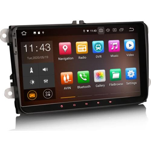 9" Android 10.0 OS Car Multimedia GPS Radio System for Volkswagen EOS 2006-2015 Bora 2005-2015 Polo 2009-2014 Vento 2009-2015