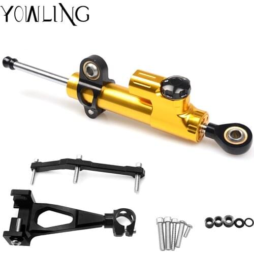 For Yamaha MT09 MT-09 FZ-09 2013-2017 Not For Tracer Adjustable Steering Stabilize Damper Bracket Mount Support Kit MT 09