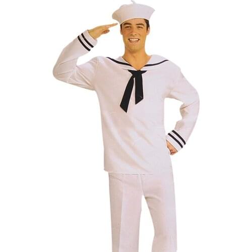 Adults Halloween Costumes Sailor Boys Costume Carnaval Cosplay Halloween Party Costume for Children Party Clothes Suit