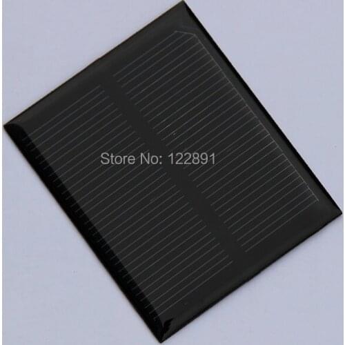 BUHESHUI Wholesale Mini Soar Cell 5.5v 90mA 0.5W Diy Small Solar System Solar Toy Mono Solar Panel Battey 100pcs Free Shipping