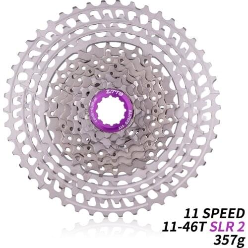 MTB 11 Speed 11-46T SLR 2 Bicycle 11s Flywheel Cassette 11v HG Velocidades 11 46T K7 For MTB GX X1 NX M8000 With 10 Speed Hub