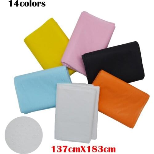 Plastic Reusable Waterproof Solid Color Tablecloth Birthday Party Wedding Christmas Table Cover Wipe Covers Rectangle Desk Decor