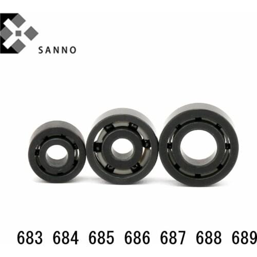 683 684 685 686 687 688 689 SI3N4 Full ceramic ring bearing micro bearings corrosion resistance miniature ceramic ball bearing