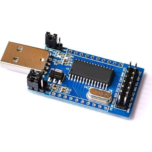 CH341A Programmer USB to UART IIC SPI I2C Convertor Parallel Port Converter Onboard Operating Indicator Lamp Board Module