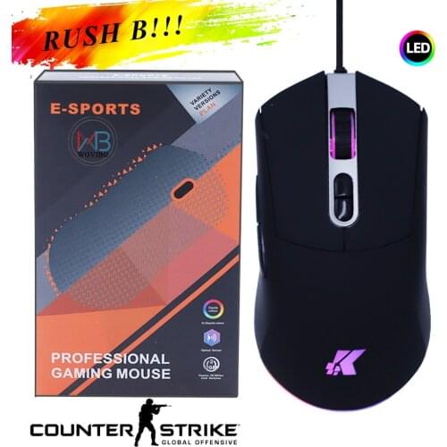 Wired G138 Gaming mouse gamer 5000 DPI for FPS MOBA E-sport Gaming Mice Symmetrical PMW3325 Optical Sensor for PC ProCSGO PUBG