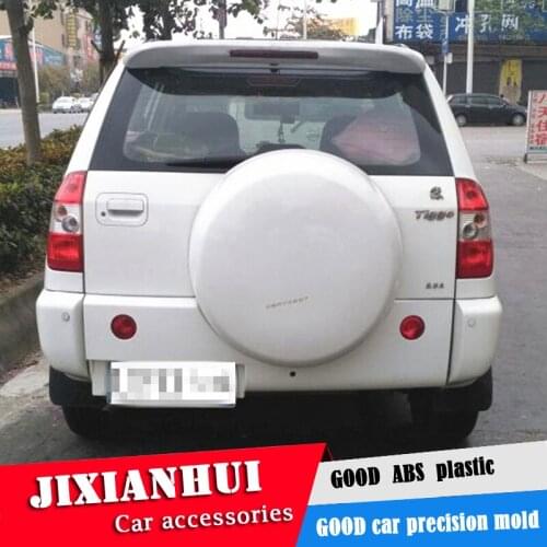 For Rav4 Spoiler 2001-2004 Toyota Rav4 Spoiler DKDD ABS plastic Material Car Rear Wing Color Rear Spoiler