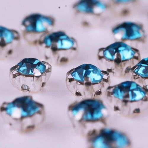 Strass Beads Claw Rhinestones For Clothes Dress Clear Glass Rhinestone DIY Sewn Thermomix Red Crystal Applique Crafts Diamante Z