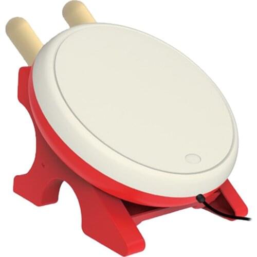 Mini Traditional Instrument Taiko Drum Drumstick for Switch Video Game Player Drum Master Controller Games