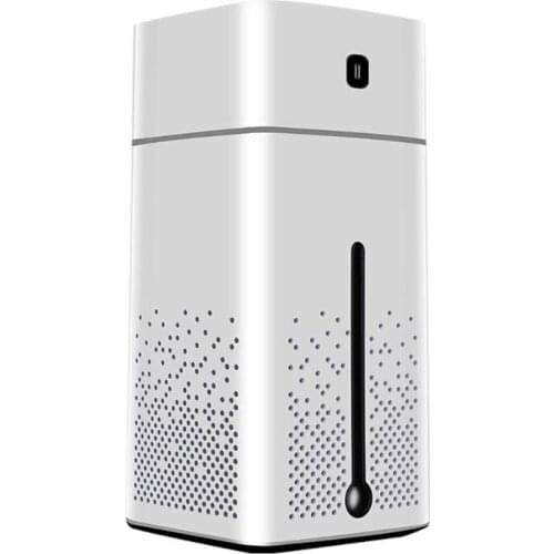 1L Cool Mist Humidifier Large Capacity USB Air Humidifier Purifier Household Auto Shut-Off Steam Atomization with Night Light