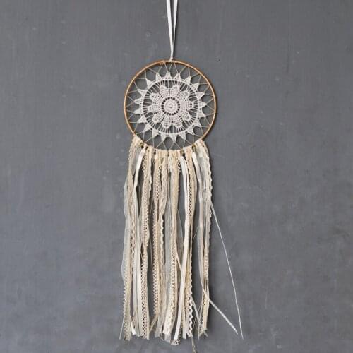 Vintage Cream Lace Dream Catcher Teepee decor accessories Dreamcatcher Room Decor
