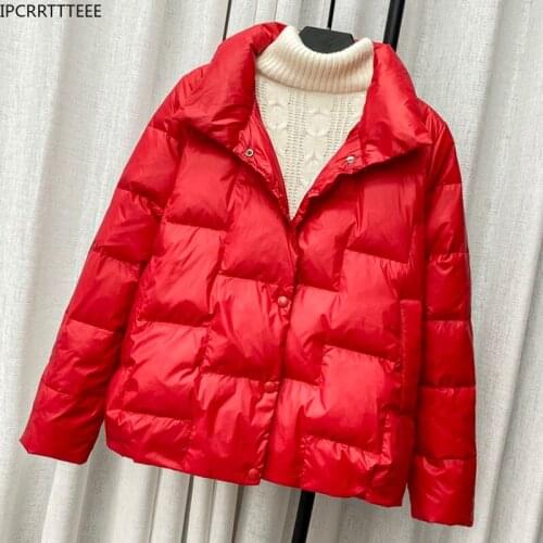 Women New Brand Winter White Duck Down Jacket Coat Long Outwear Female Parka Thick Ladies Classic Style Overcoats