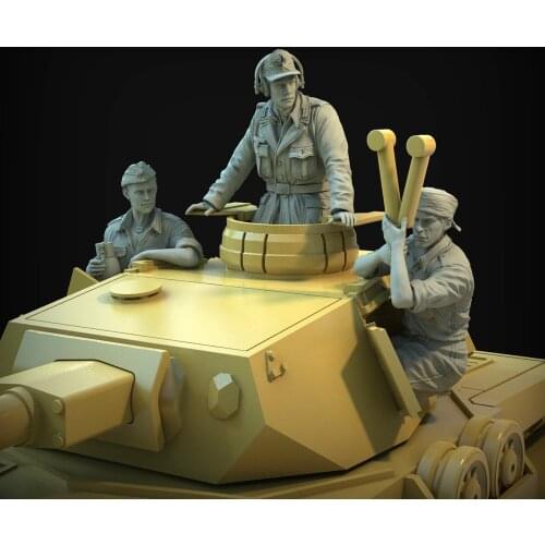 1/35 Resin Figure Model Kit Unassambled Unpainted//1151(NO TANK)