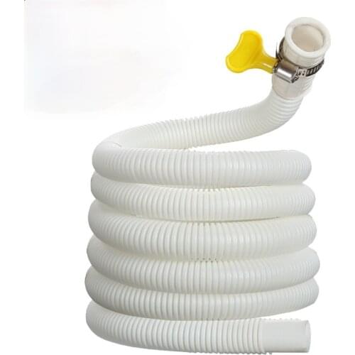 1M flexible Air conditioning drain hose Universal water inlet Extension Pipe for washing machine Faucet Bathroom Accessories