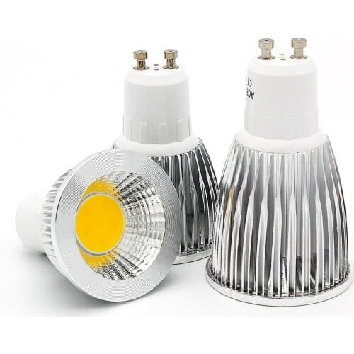 1pcs LED Spot Light GU10 COB LED Lamp Spotlight Bulb 6w 9w 12w AC 110V 220V GU 10 Led For Home Decoration 50W Lampara Lighting