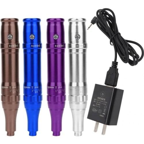 35000 rpm Miroblading Tattoo Pen Beauty Cartridge Eyebrow Eyeline Lip Semi Permanent Makeup Device Body Art Tattoo Gun Machine