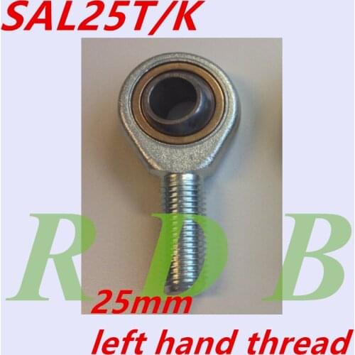 4 pcs Free Shipping 25mm Rod End SAL25T/K POSL25A GAR25UKL male left hand threaded ball joint