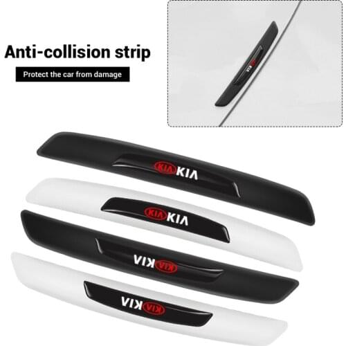 4Pcs Car Anti-Collision Strip Car Door Anti-Scratch Protector Stickers For KIA Sportage Ceed Rio Picanto Sorento Soul Cerato