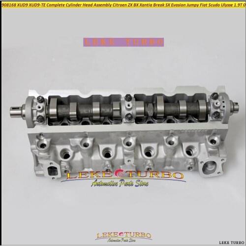 908 168 XUD9 XUD9-TE Cylinder Head Assembly ASSY For Citroen ZX BX Xantia Break Evasion Jumpy For Fiat Scudo Ulysse 02.00.J6