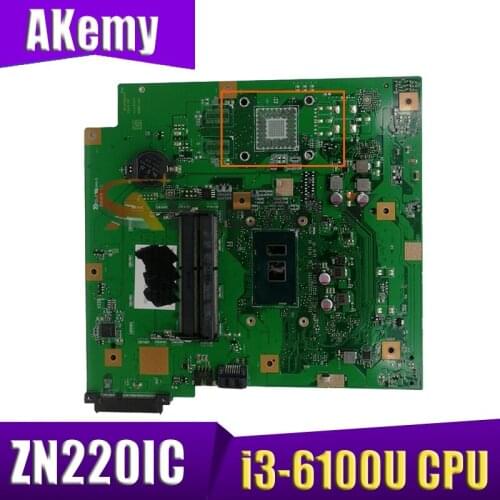 Akmey ZN220IC MAIN_BD Motherboard For Asus ZN220IC GM All-in-one Desktop Mainboard With i3-6100U CPU