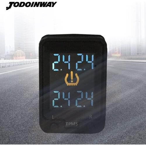 Car OBD TPMS Reading Four Tires Speed data Monitor Tire Pressure No Sensor For Toyota Rav4 Siena 2015 Alphard 2017 2016