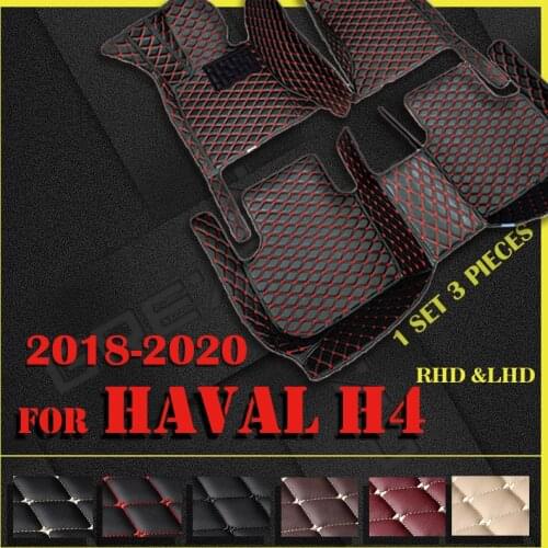 Car floor mats for haval H4 2018 2019 2020 Custom auto foot Pads automobile