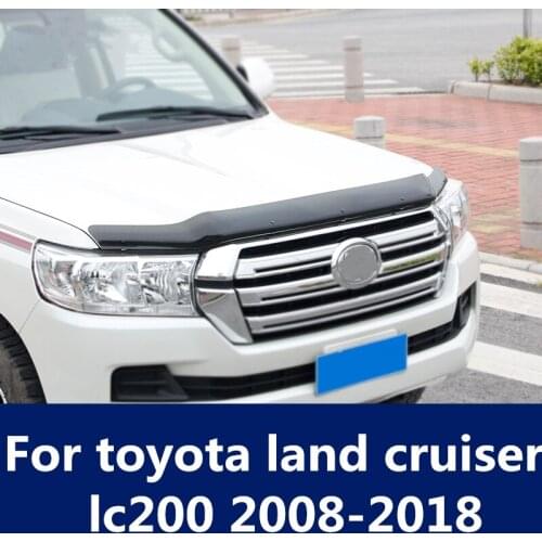 Car styling PC Material The front cover Sand stone block Exterior car Accessories For toyota land cruiser lc200 2008-2018