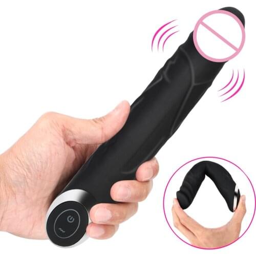 10 Speeds Huge Black Penis Big Dildo Vibrator G-Spot Clitoral Stimulator Vaginal Massager Sex Toys for Women Anal Sex Toys