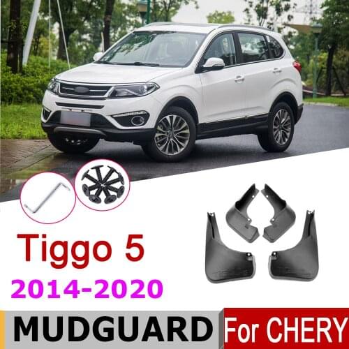 Mudguards for Chery tiggo 5 2020-2014 Fender Front Rear Mud Flaps Guard Splash Car Accessories 2019 2018 2017 2016 2015