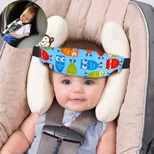 Infant Baby Car Seat Head Support Children Belt Fastening Belt Adjustable Boy Girl Playpens Sleep Positioner Baby Saftey Pillows