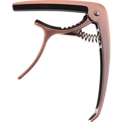 Guitar Capo Tune Clamp With Pull String For Musical Instrument Parts