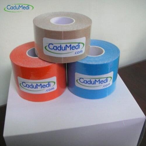 1rolls 3.8cm*5m kinesiology tape sports care tape waterproof kinesiotape back support pain knee athletic ankle Arthritis Protect