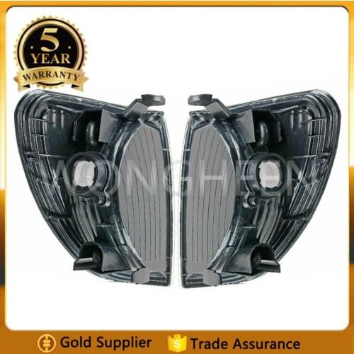 2PCS Front Bumper Turn Signal Light Corner Lamp No-Bulb 81620-60200 For Lexus LX470 Series 1998 1999 2000 2001 2002