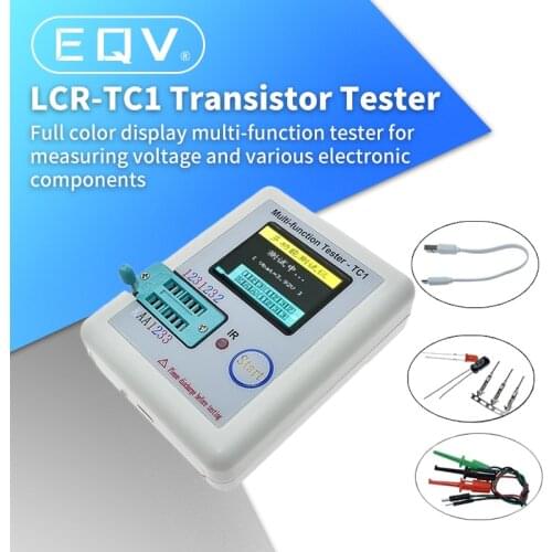 LCR-TC1 TFT 3.5inch LCD Color Display Graphic PNP NPN Transistor Tester Multimeter Diode Triode Capacitance Meter Resistor test