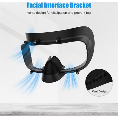 Magnetic Leather Mask Facial Interface Bracket Spare Part for HP G2 VR Accessories