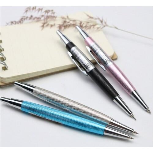 Mini Portable Metal Mechanical Pencil Cute Student Drawing 0.5/0.7mm Short Pocket Pencil