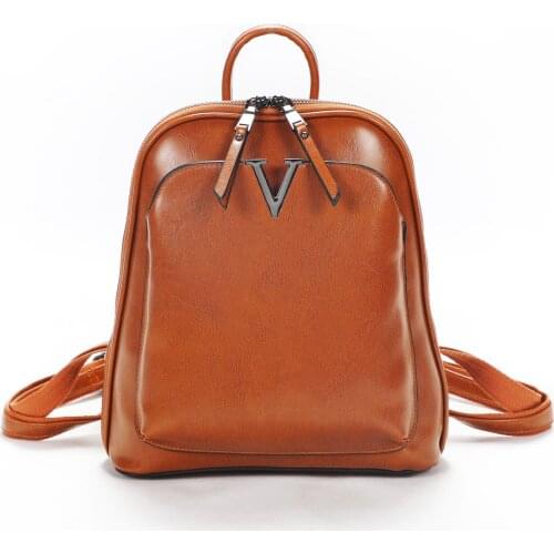 Leather Multifunctional Cowhide Chinese Wind Restoring Ancient Ways New Capacity Cowhide Personality Womens Backpack