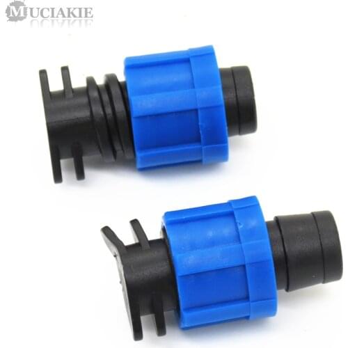 MUCIAKIE 2PCS Barb 16mm End Plug for Tubing Garden Irrigation Drip Fittings