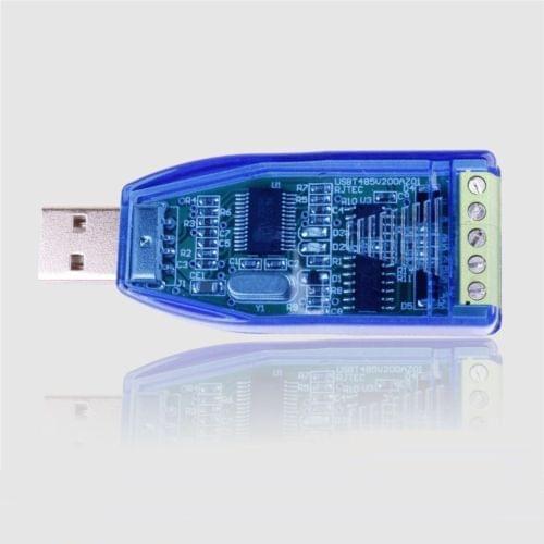 NEW Industrial USB To RS485 Converter Upgrade Protection RS485 Converter Compatibility V2.0 Standard RS-485 A Connector